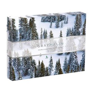 Galison - Gray Malin The Snow Double-Sided 500 Piece Puzzle - The Puzzle Nerds
