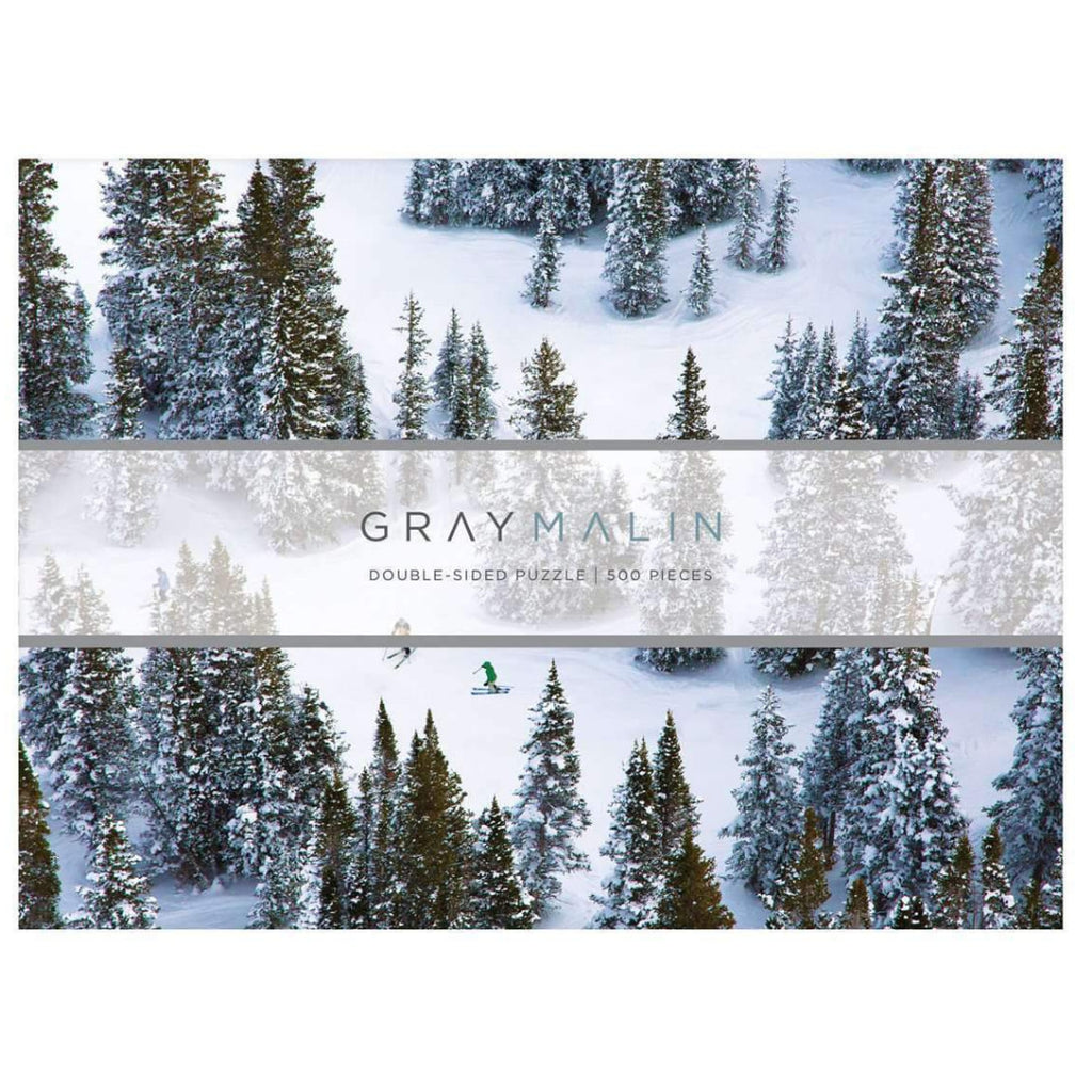 Galison - Gray Malin The Snow Double-Sided 500 Piece Puzzle - The Puzzle Nerds