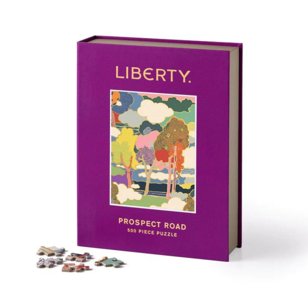 Galison - Liberty Prospect Road 500 Piece Book Puzzle - The Puzzle Nerds 