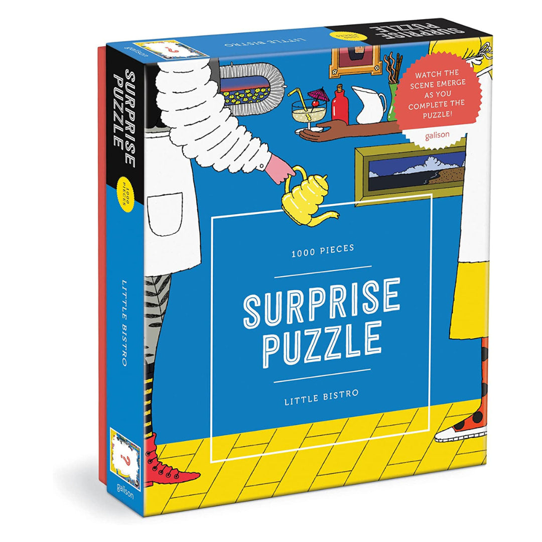 Galison - Little Bistro 1000 Piece Surprise Puzzle - The Puzzle Nerds