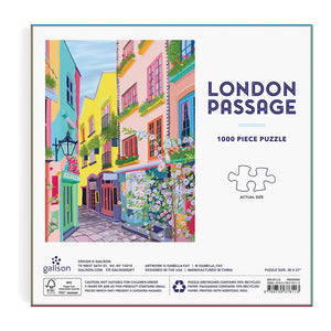Galison - London Passage 1000 Piece Puzzle - The Puzzle Nerds