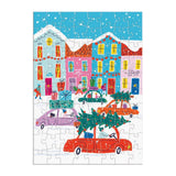 Galison - Merry And Bright 12 Days Of Christmas Advent Puzzle Calendar By Louise Cunningham - The Puzzle Nerds