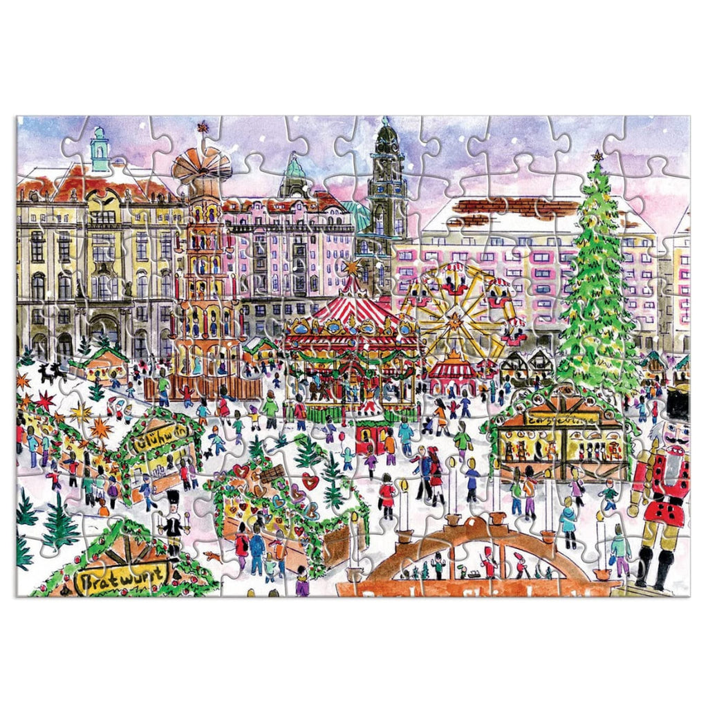 Galison - Michael Storrings 12 Days Of Christmas Advent Puzzle Calendar - The Puzzle Nerds 