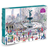 Galison - Michael Storrings Bethesda Fountain 1000 Piece Puzzle - The Puzzle Nerds 