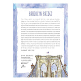 Galison - Michael Storrings Brooklyn Bridge 1000 Piece Puzzle - The Puzzle Nerds 