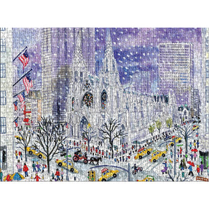 Galison - Michael Storrings St. Patrick's Cathedral 1000 Piece Puzzle - The Puzzle Nerds