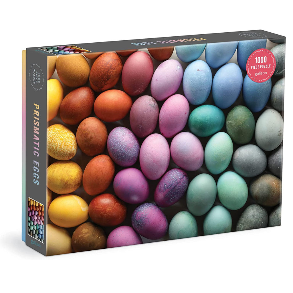 Galison - Prismatic Eggs 1000 Piece Puzzle - The Puzzle Nerds