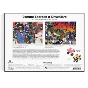 Galison - Romare Bearden x DreamYard 500 Piece Double-Sided Puzzle - The Puzzle Nerds