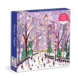 Galison - Snowy Night 500 Piece Puzzle - The Puzzle Nerds 