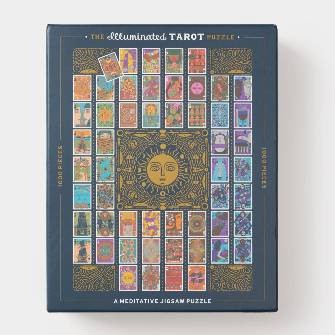 Clarkson Potter - The Illuminated Tarot Puzzle: A Meditative 1000 Piece Puzzle - The Puzzle Nerds