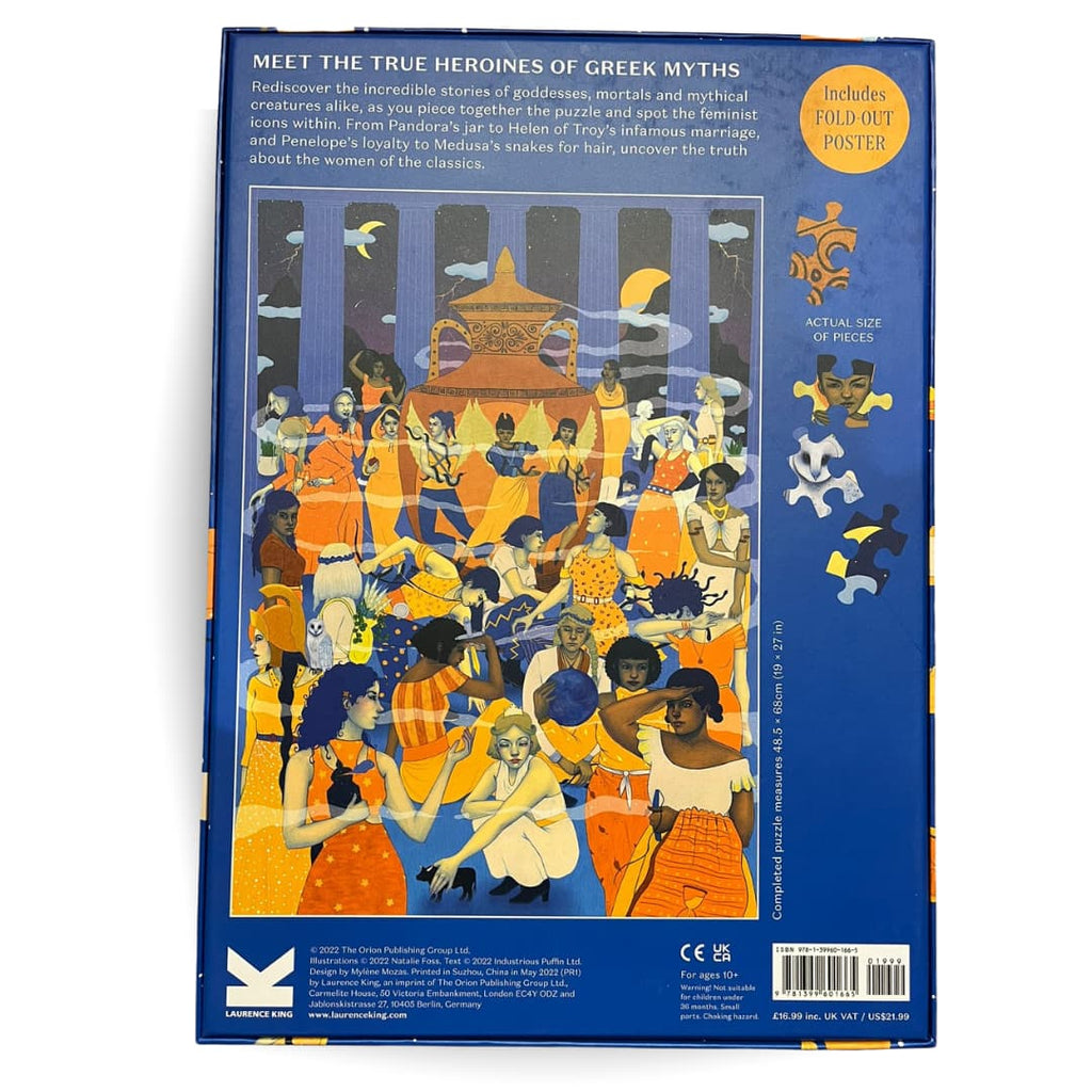 The Real Women Of Greek Myths 1000 Piece Puzzle – The Puzzle Nerds