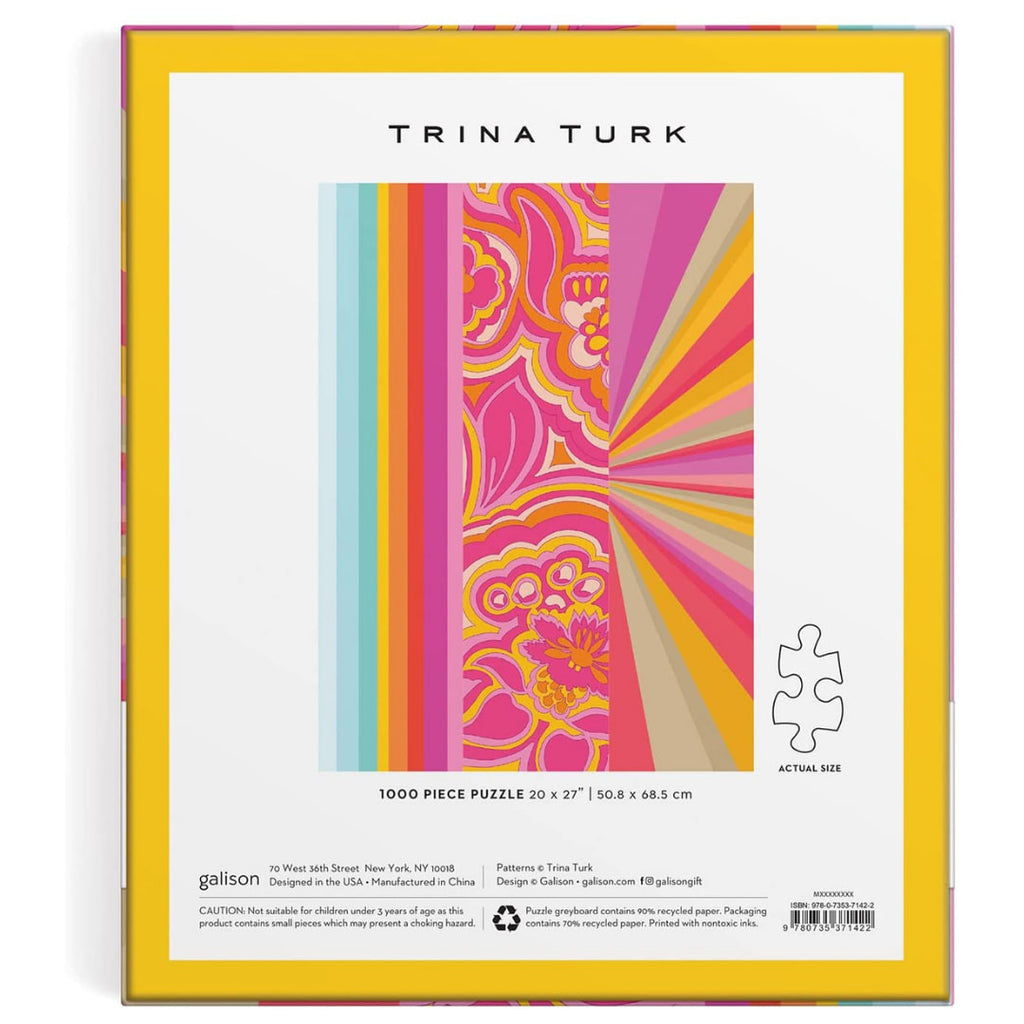 Galison - Trina Turk 1000 Piece Puzzle - The Puzzle Nerds