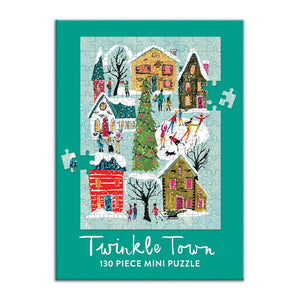 Galison - Twinkle Town 130 Piece Mini Puzzle - The Puzzle Nerds