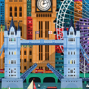 Genuine Fred - London 1000 Piece Puzzle - The Puzzle Nerds