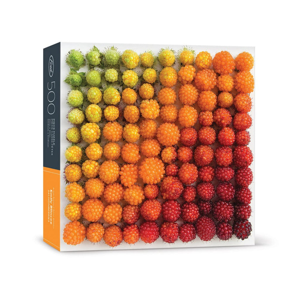 Genuine Fred  - Salmonberries 500 Piece Puzzle - The Puzzle Nerds