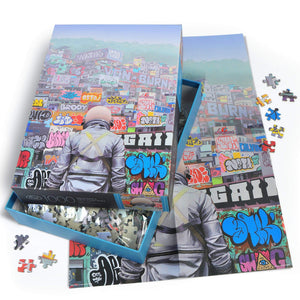 Graffiti City 1000 Piece Puzzle - The Puzzle Nerds