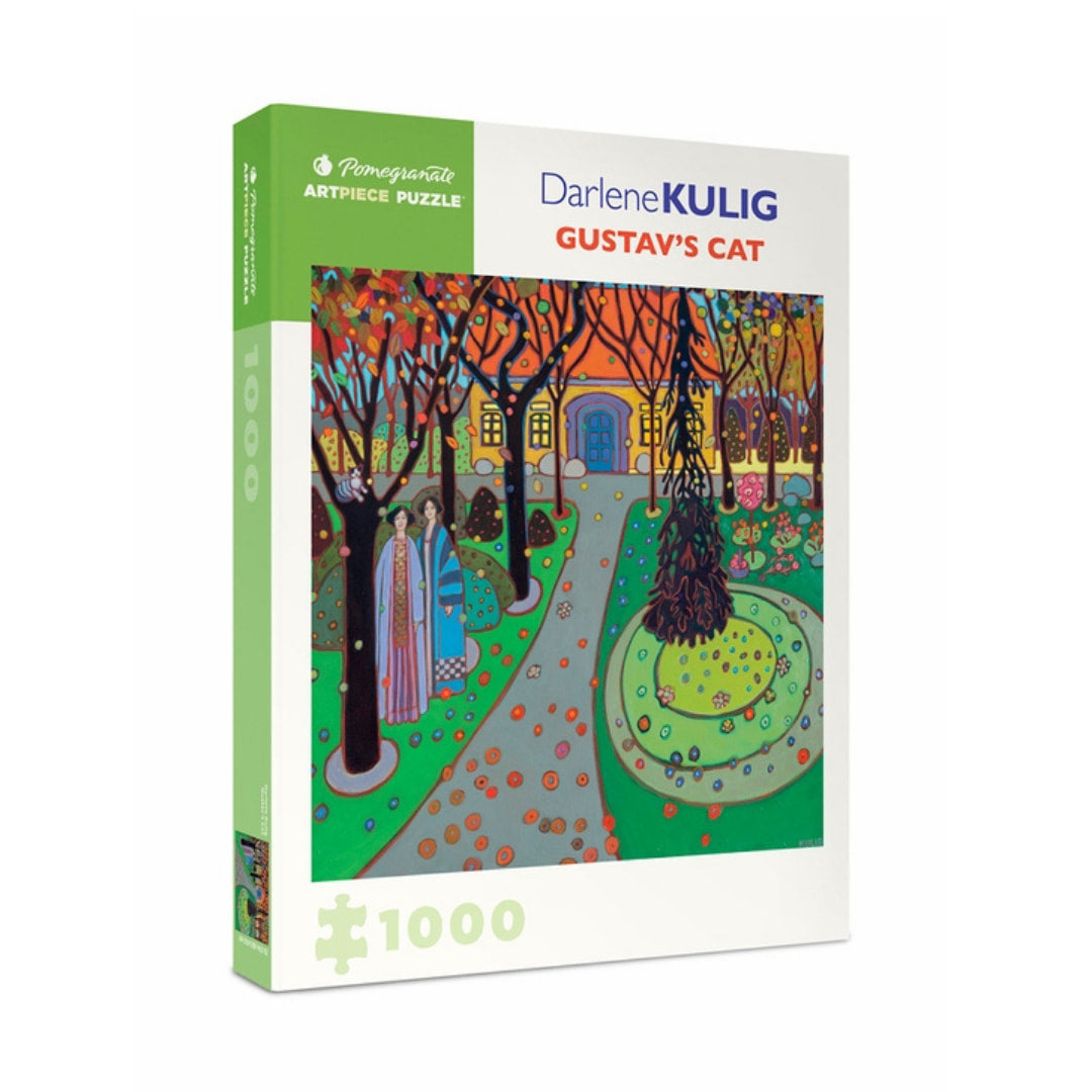 Gustav’s Cat by Darlene Kulig 1000 Piece Puzzle - The Puzzle Nerds