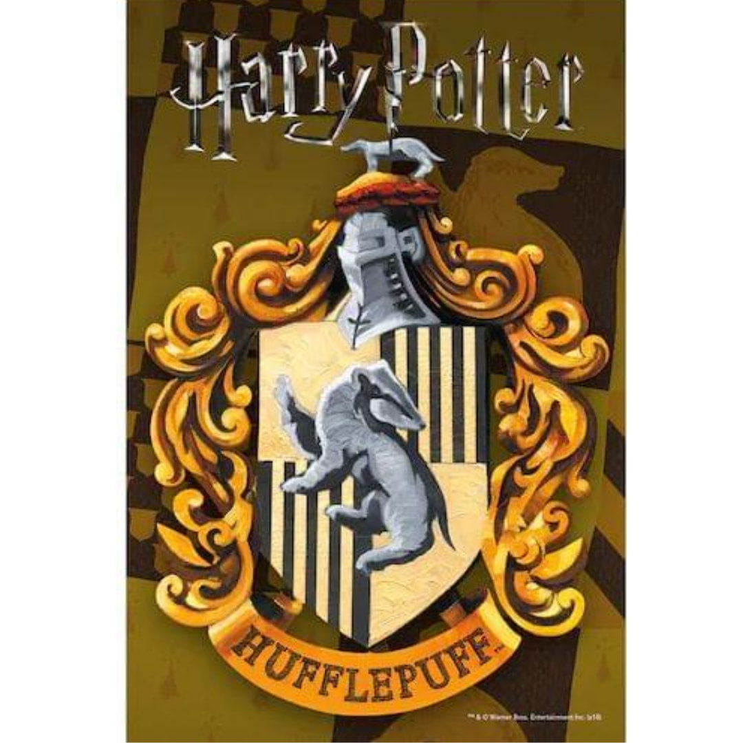 Harry Potter Hufflepuff Crest 150 Piece Micro Puzzle - The Puzzle Nerds