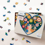 Heart Bouquet 634 Piece Puzzle - The Puzzle Nerds