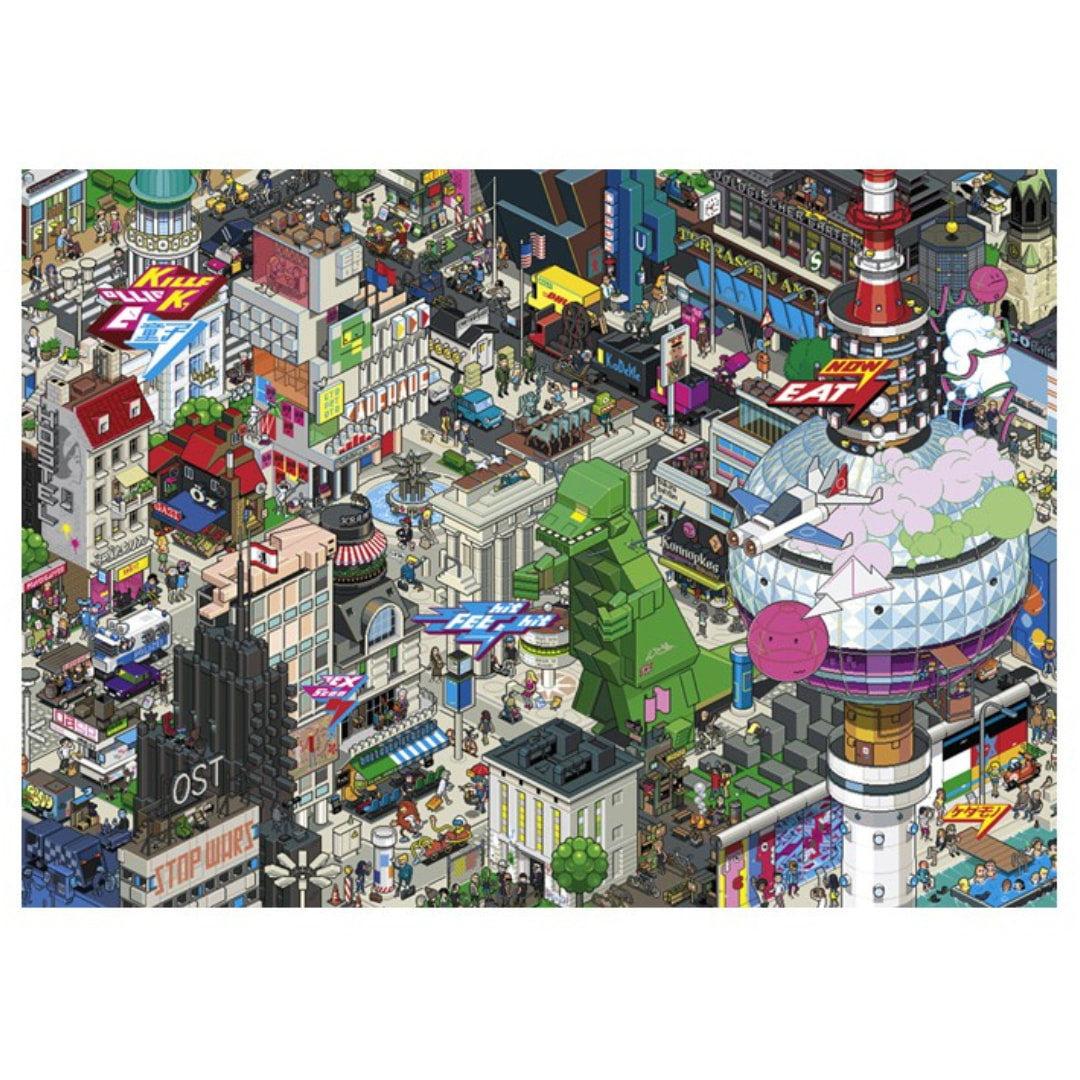 Heye - Berlin Quest Pixorama 1000 Piece Puzzle - The Puzzle Nerds