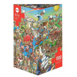 Heye - History River 1500 Piece Puzzle - The Puzzle Nerds 