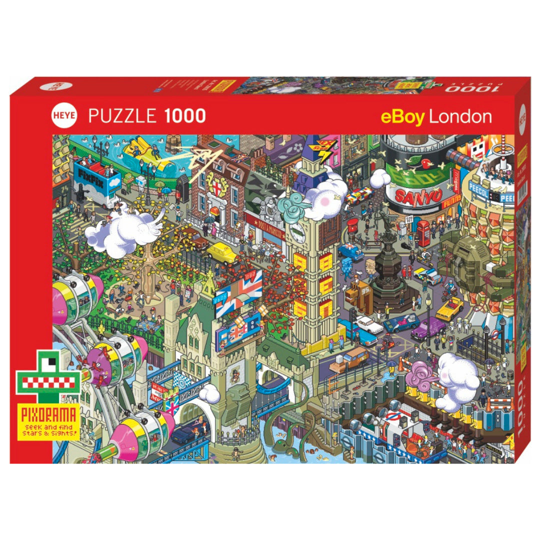 Heye - London Quest Pixorama 1000 Piece Puzzle - The Puzzle Nerds