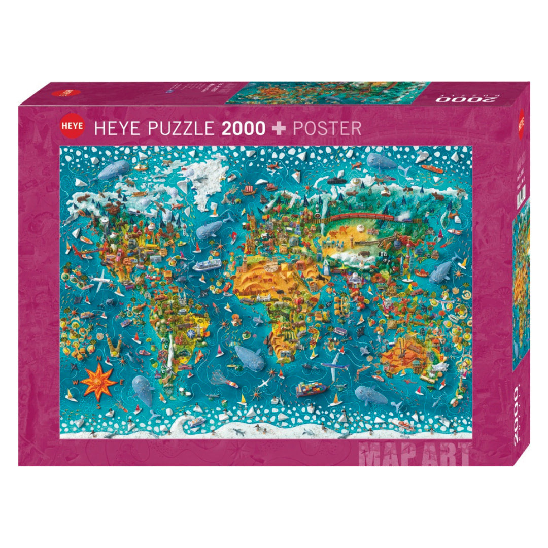 Heye - Miniature World 2000 Piece Puzzle - The Puzzle Nerds