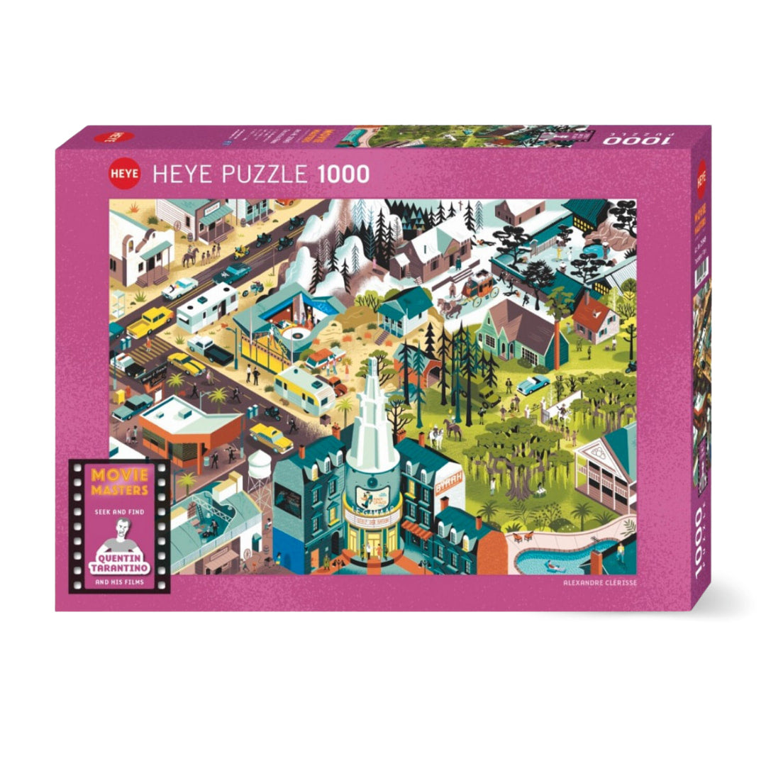 Heye - Movie Masters - Tarantino Films 1000 Piece Puzzle- The Puzzle Nerds