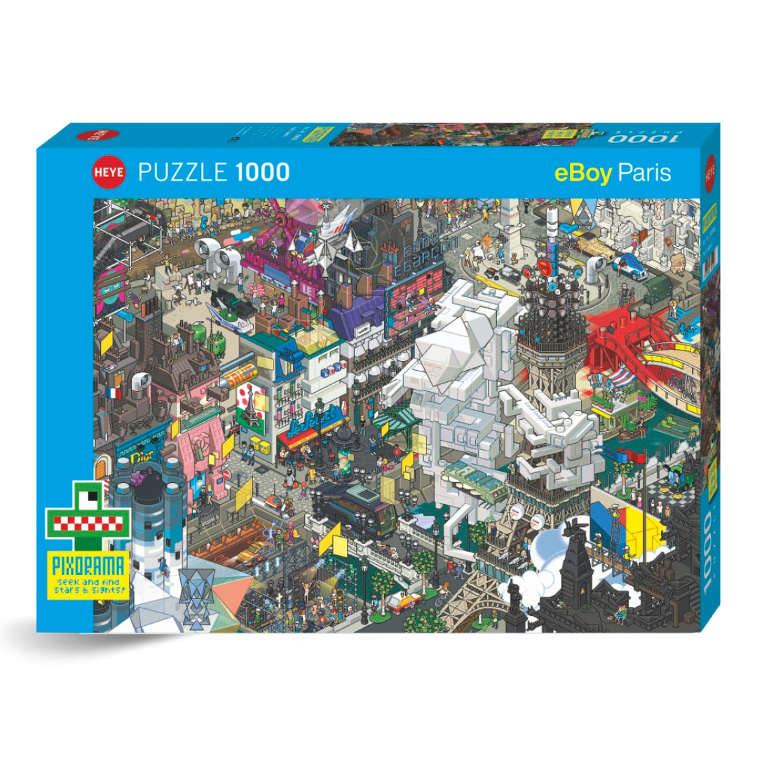 Heye - Paris Quest Pixorama 1000 Piece Puzzle - The Puzzle Nerds