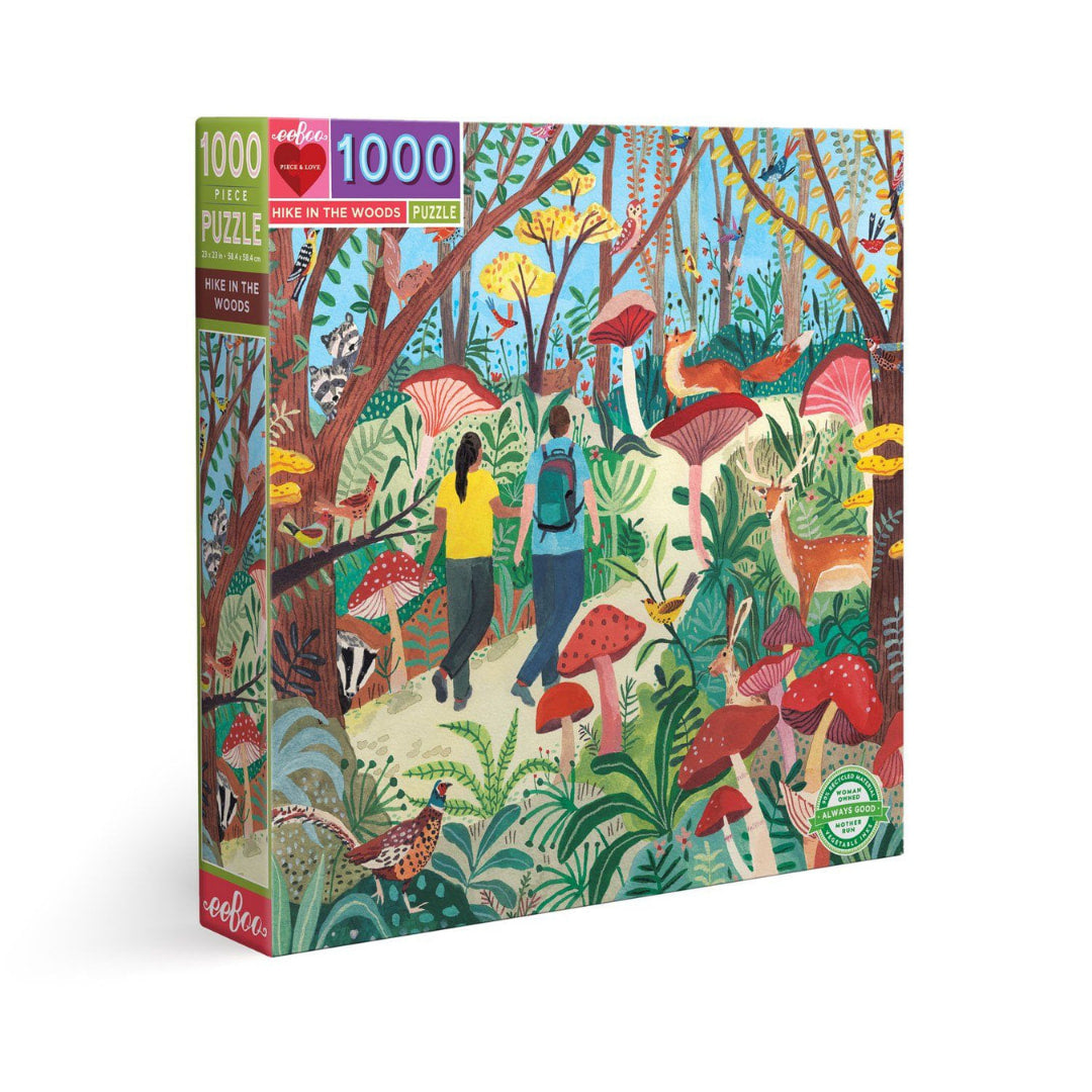 Hike in the Woods 1000 Piece Puzzle - The Puzzle Nerds