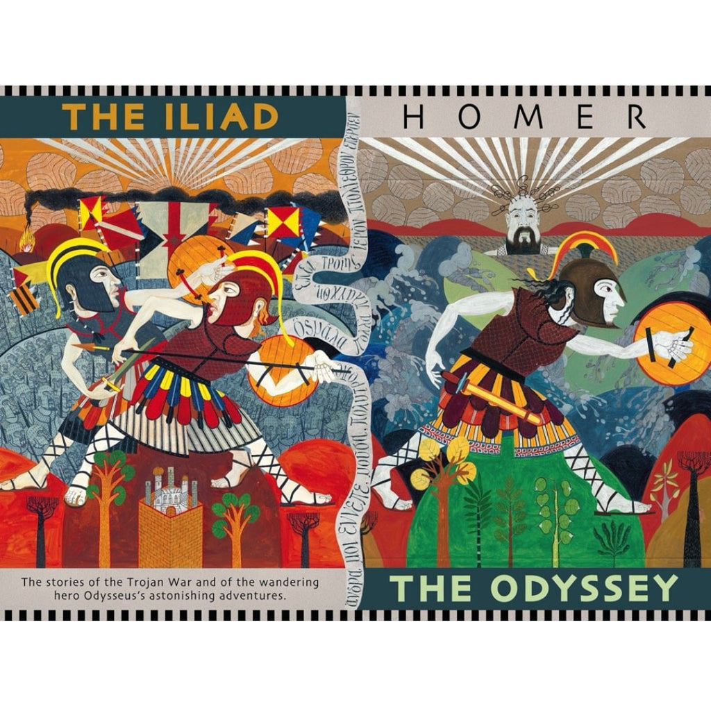 Iliad & Odyssey 1000 Piece Puzzle - The Puzzle Nerds