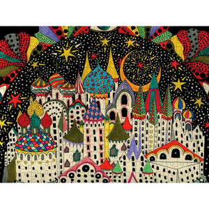 Imaginary City by Daria Hlazatova 300 Piece Puzzle - The Puzzle Nerds