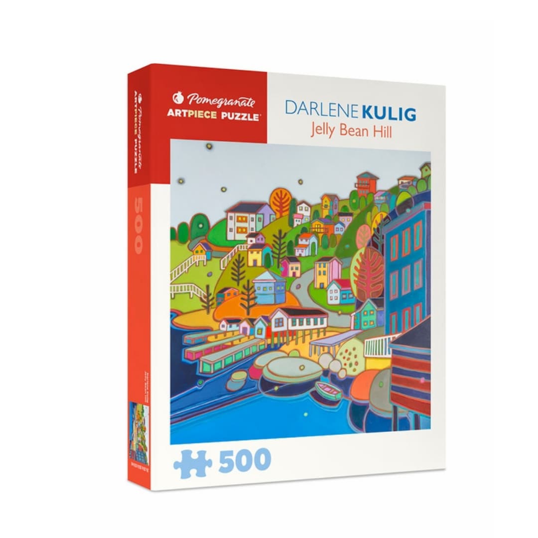 Jelly Bean Hill by Darlene Kulig 500 Piece Puzzle - The Puzzle Nerds