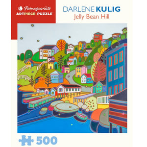 Jelly Bean Hill by Darlene Kulig 500 Piece Puzzle - The Puzzle Nerds