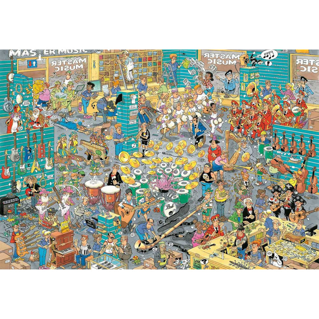 The Music Shop 5000 Piece Puzzle – The Puzzle Nerds
