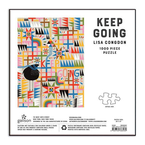 Keep Going 1000 Piece Puzzle - The Puzzle Nerds