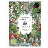 Laurence King  - Around The World In 50 Trees 1000 Piece Puzzle - The Puzzle Nerds