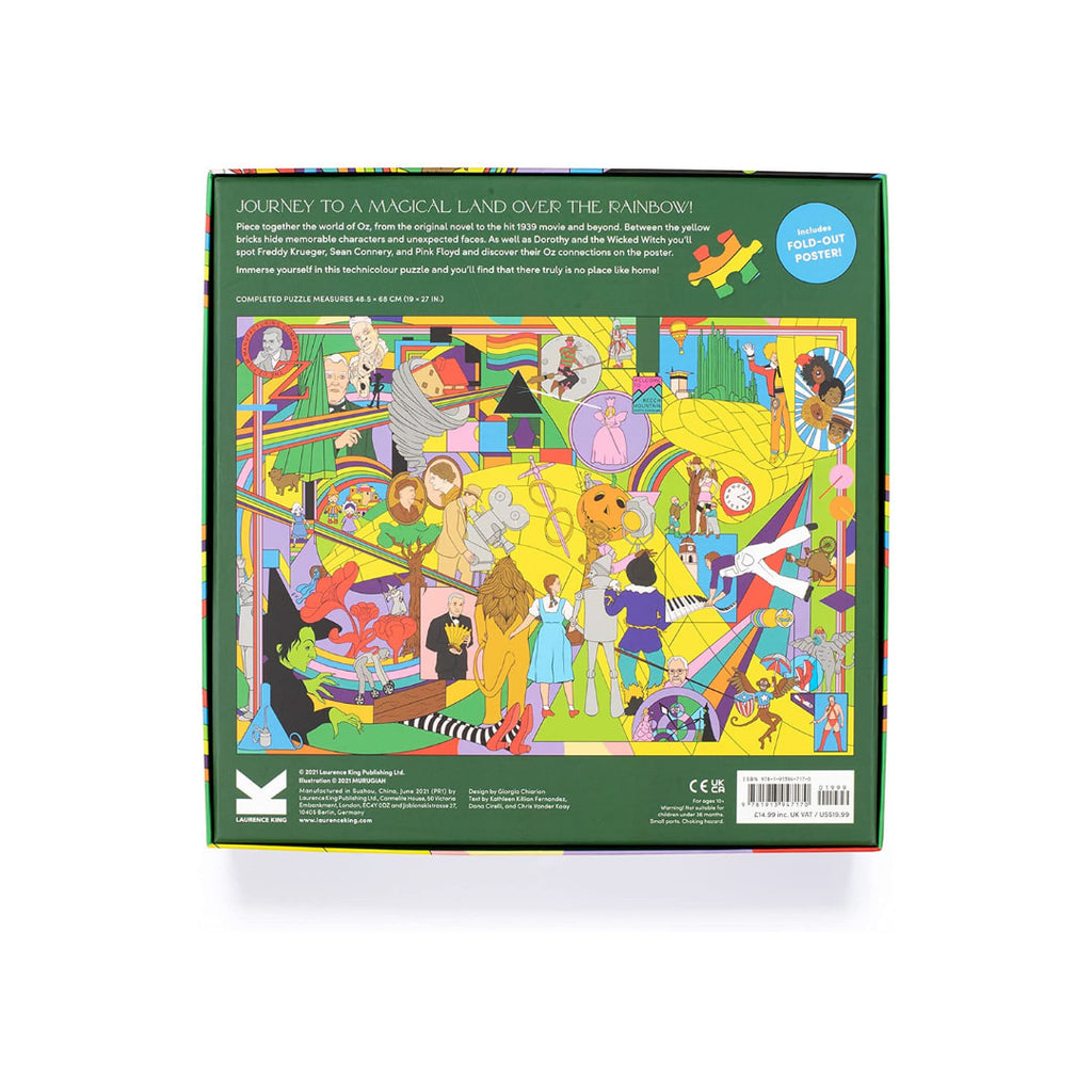 Laurence King Publishing - The Wonderful World Of Oz A Movie Jigsaw Puzzle 1000 Piece Puzzle - The Puzzle Nerds