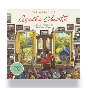 Laurence King Publishing - The World Of Agatha Christie 1000 Piece Puzzle - The Puzzle Nerds