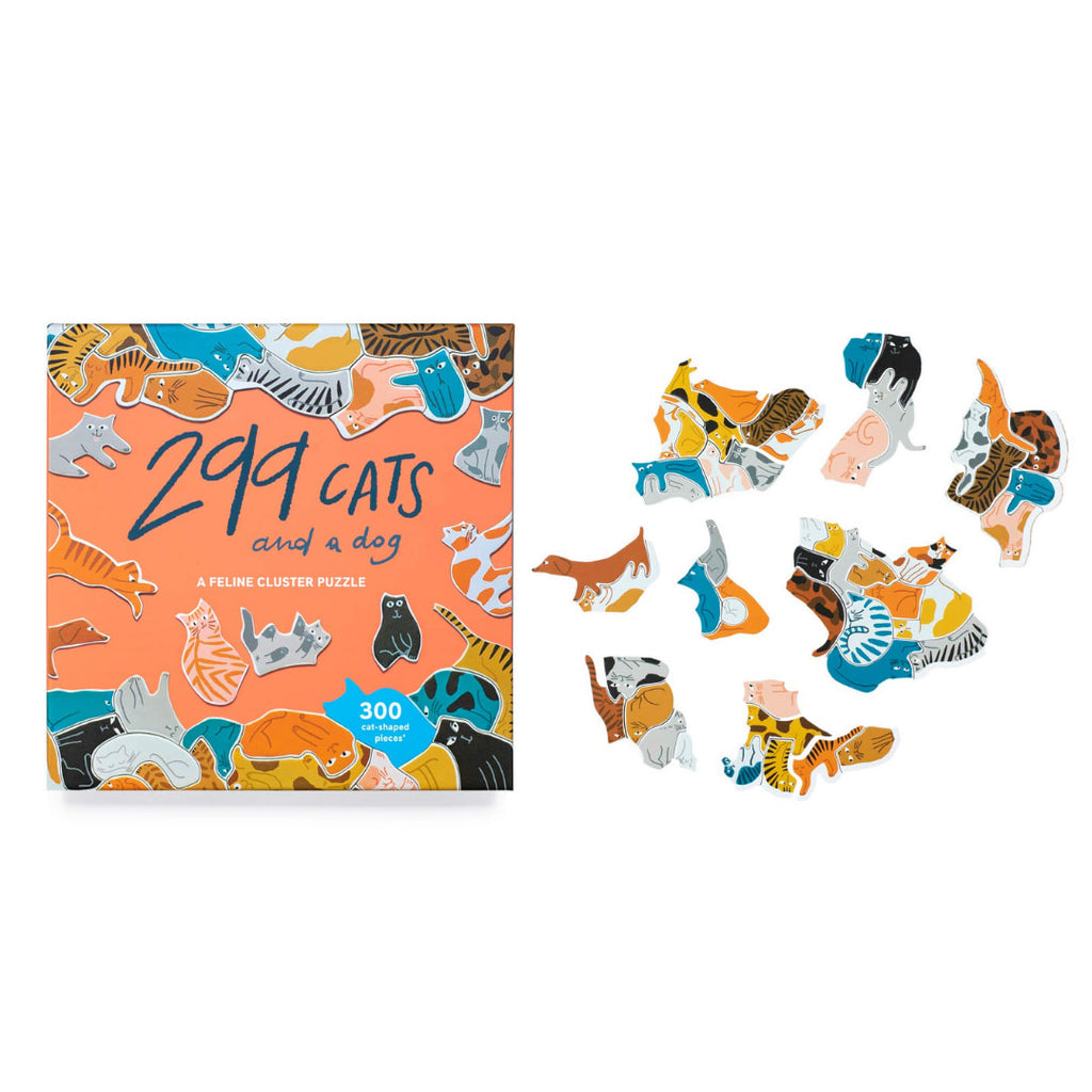 Cat Cafe & Dog Park Doppelseitiges Puzzle – 500 Teile Für Tierliebhaber