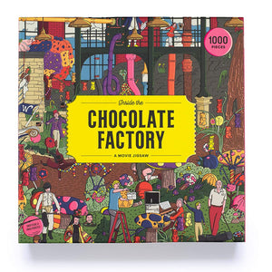 Lawrence King - Inside The Chocolate Factory A Movie Jigsaw 1000 Piece Puzzle - The Puzzle Nerds