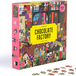 Lawrence King - Inside The Chocolate Factory A Movie Jigsaw 1000 Piece Puzzle - The Puzzle Nerds