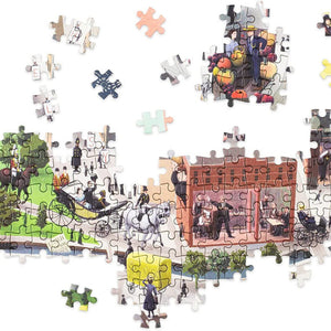 Lawrence King - The World Of James Joyce And Other Irish Writers 1000 Piece Puzzle - The Puzzle Nerds