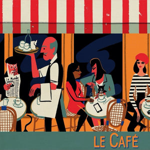 Le Café 500 Piece Puzzle - The Puzzle Nerds