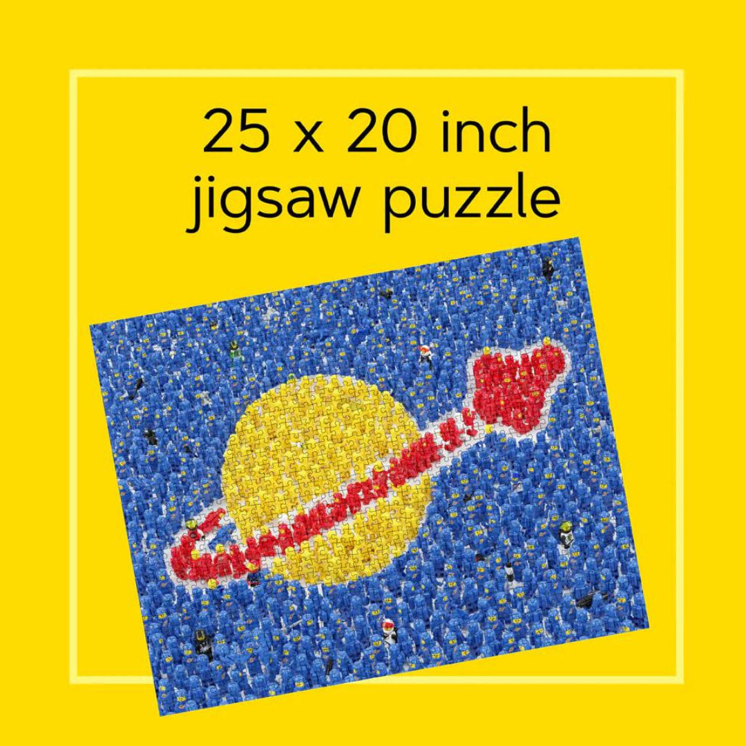 Lego - LEGO Ideas Minifigure Space Mission 1000 Piece Puzzle - The Puzzle Nerds