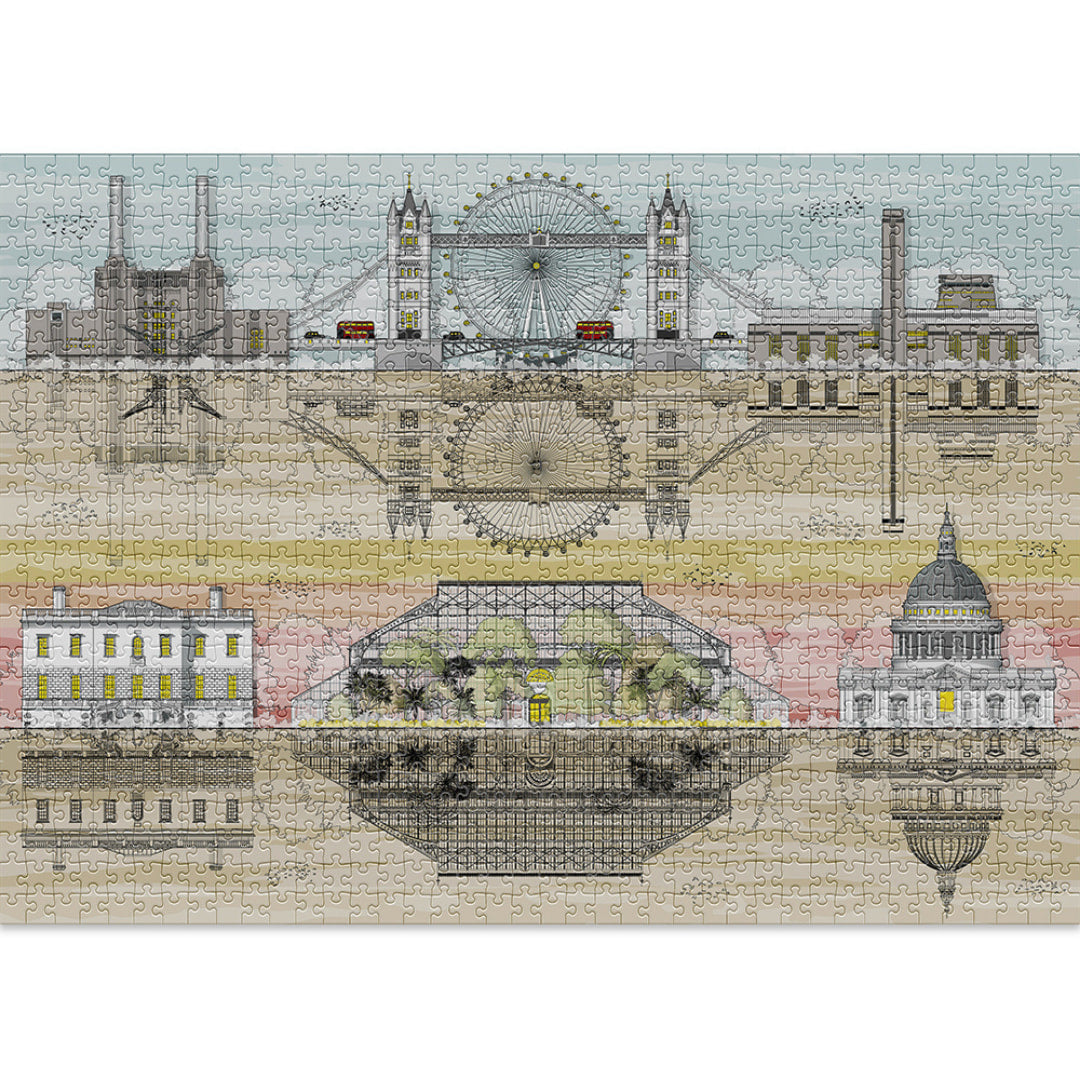 London 1000 Piece Puzzle - The Puzzle Nerds - Cloudberries