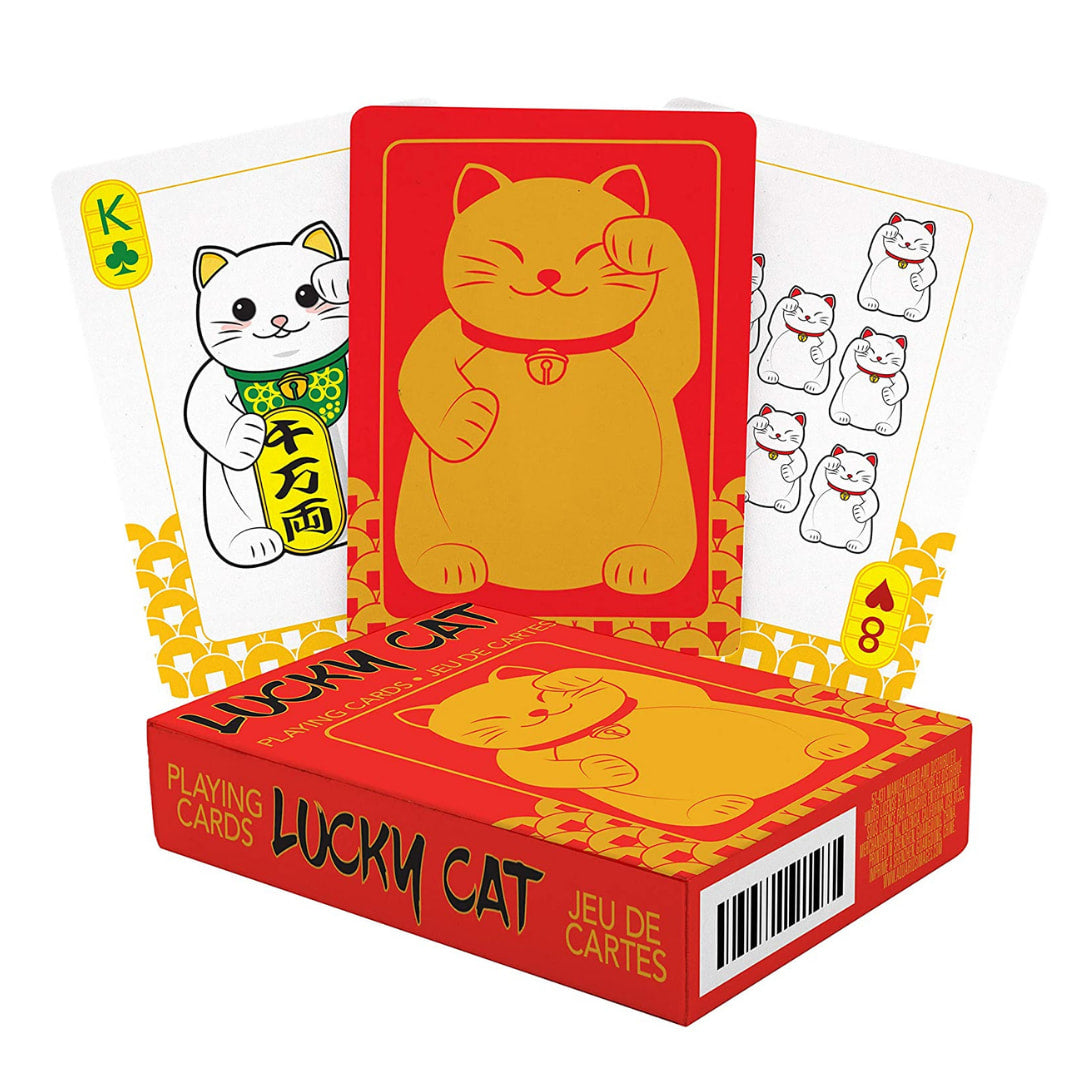 Lucky Cat Playing Cards - The Puzzle Nerds