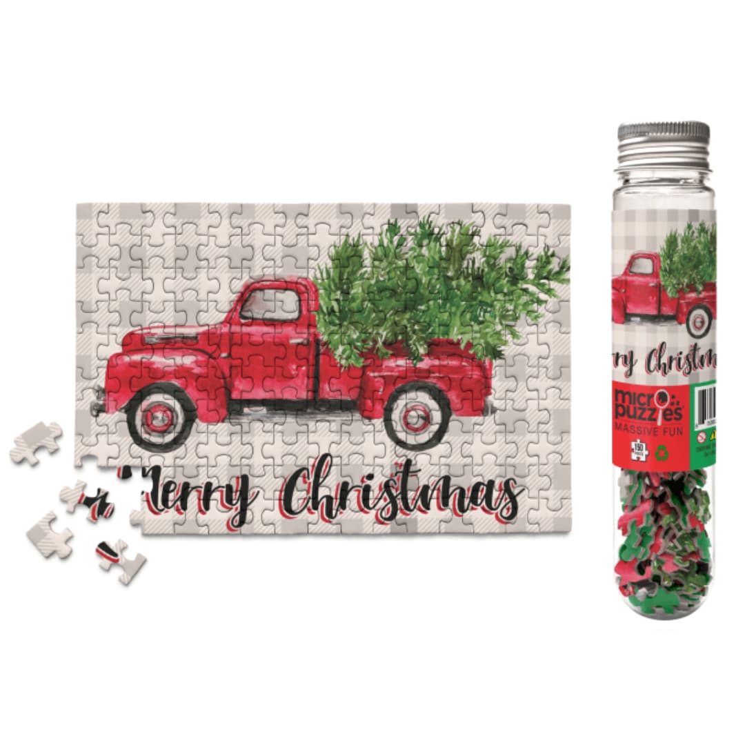 MicroPuzzles - Country Christmas 150 Piece Micro Puzzle  - The Puzzle Nerds