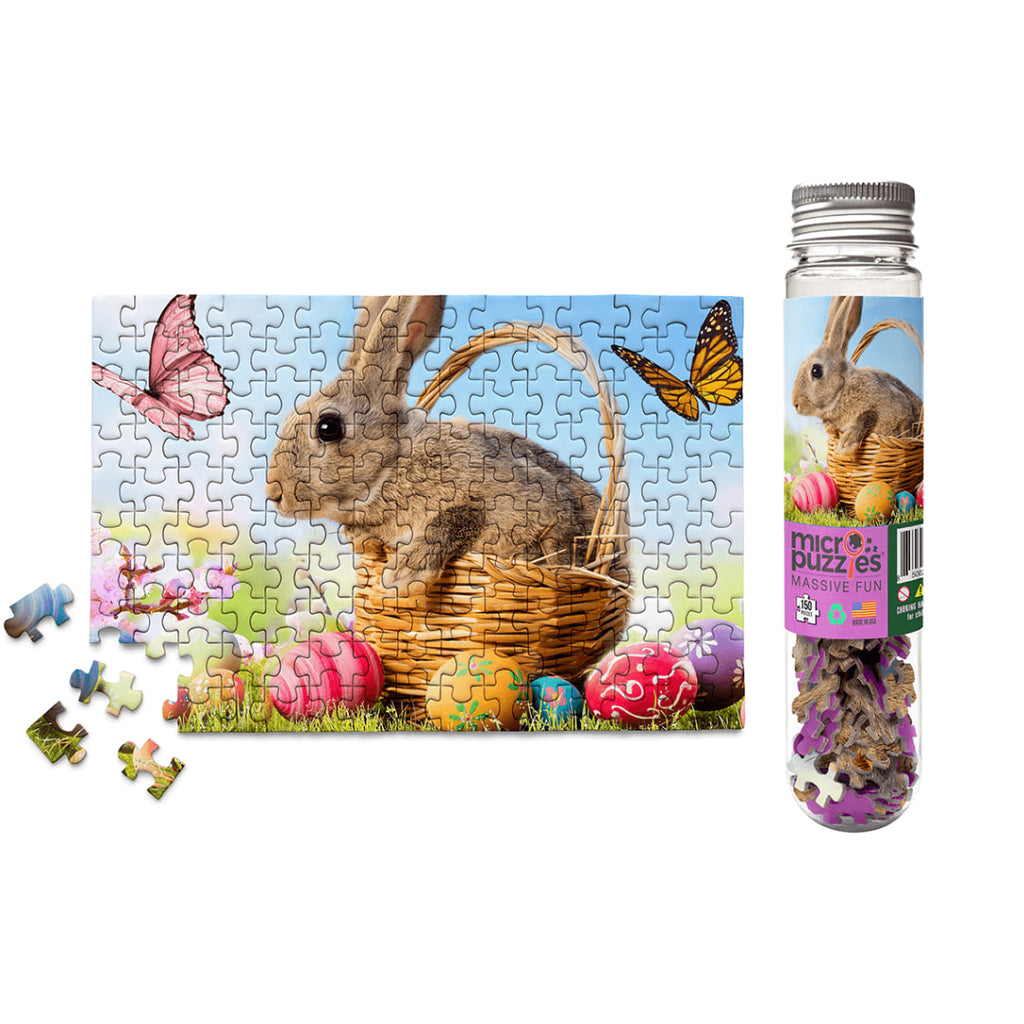 MicroPuzzles - Easter Bunny 150 Piece Micro Puzzle - The Puzzle Nerds