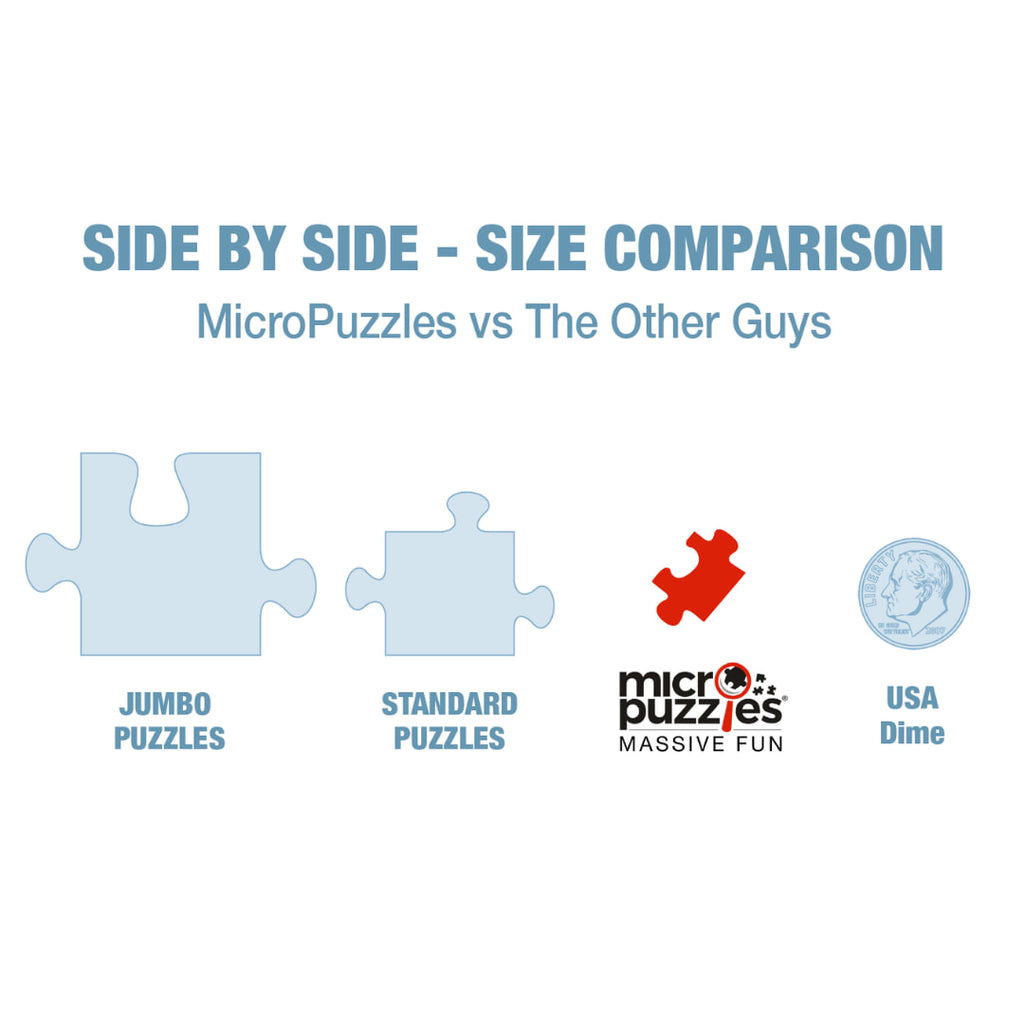 MicroPuzzles - Heart Nosed Ned 150 Piece Micro Puzzle - The Puzzle Nerds